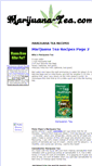 Mobile Screenshot of marijuana-tea.com